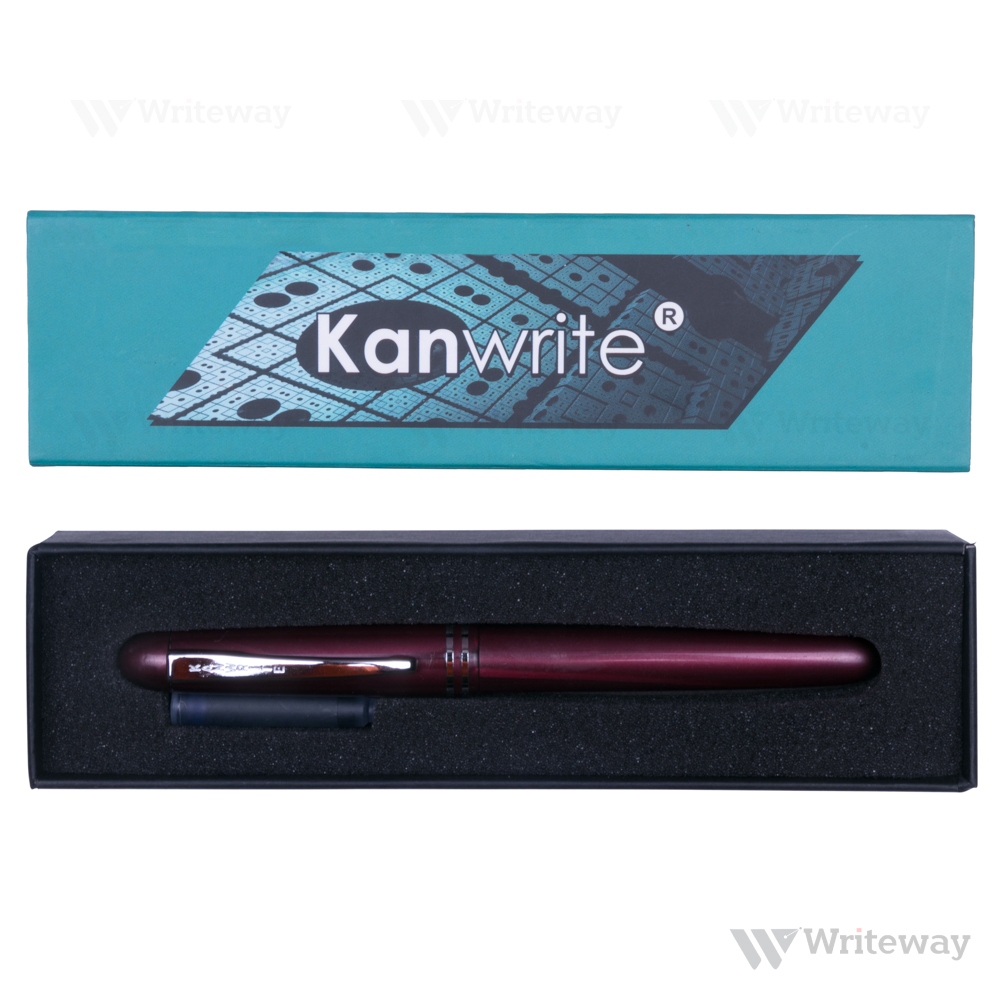 KANWRITE DESIRE FOUNTAIN PEN SOLID MAROON